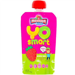 Mehadrin Kids! Yo Smart Strawberry Yogurt, 3.5 Oz