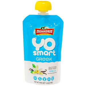 Mehadrin Yo Smart Vanilla Greek Yogurt, 3.5 Oz