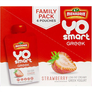 Mehadrin Yo Smart Strawberry, 6 Ct, 3.5 Oz