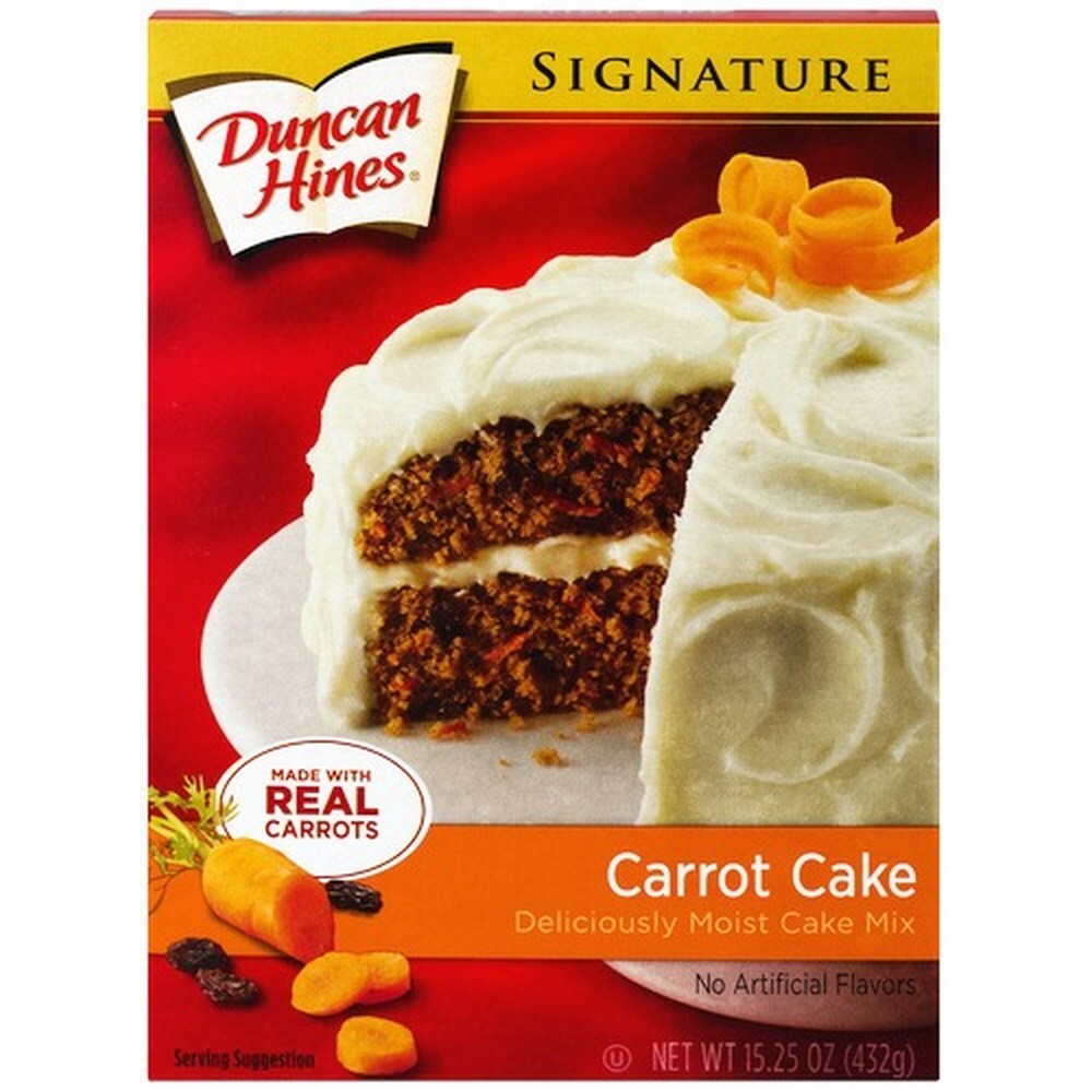 Duncan Hines Carrot Cake Mix 15.5 Oz