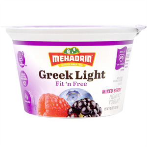 Mehadrin Mixed Berry Light Greek, 5.3 Oz