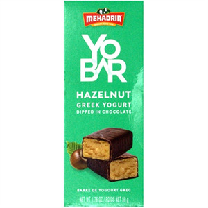 Mehadrin Yobar Hazelnut Yogurt Bar, 1.76 Oz