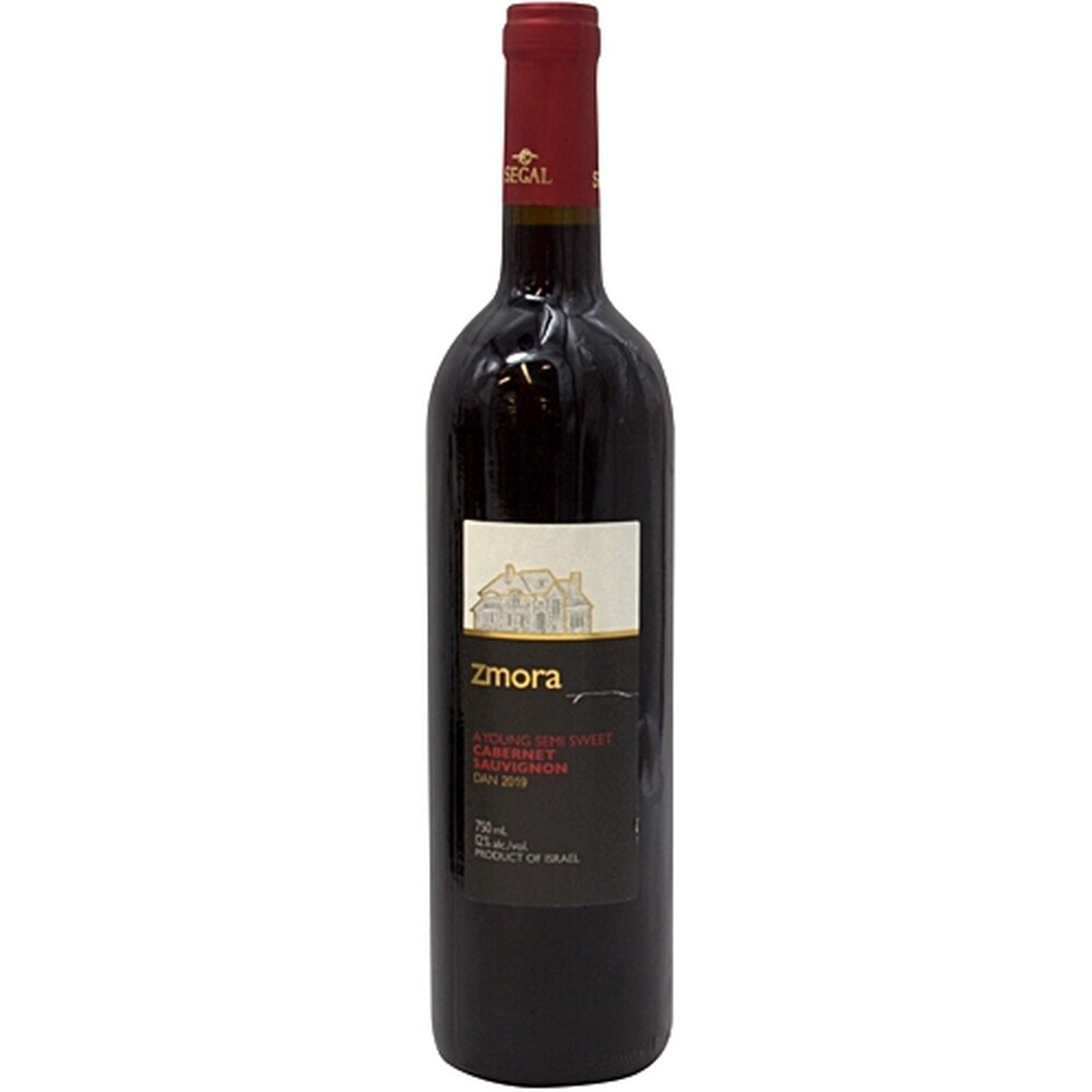Zmora Cabernet Sauvignon Semi Sweet Wine, 25.36 Oz | KC Market