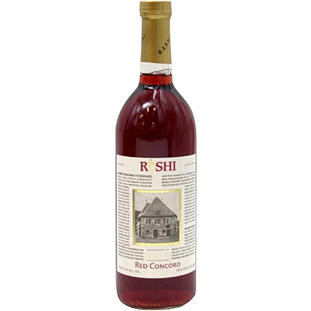 Rashi Light Red Concord, 750 Ml