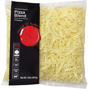 Natural & Kosher Shredded Mozzarella, 32 Oz