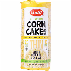 Galil Thin Corn Cakes Gluten Free, 3.5 Oz