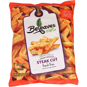 Beleaves Steak Cut Potato Fries, 26 Oz