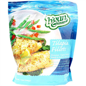 B'gan Tilapia Fillet, 14 Oz