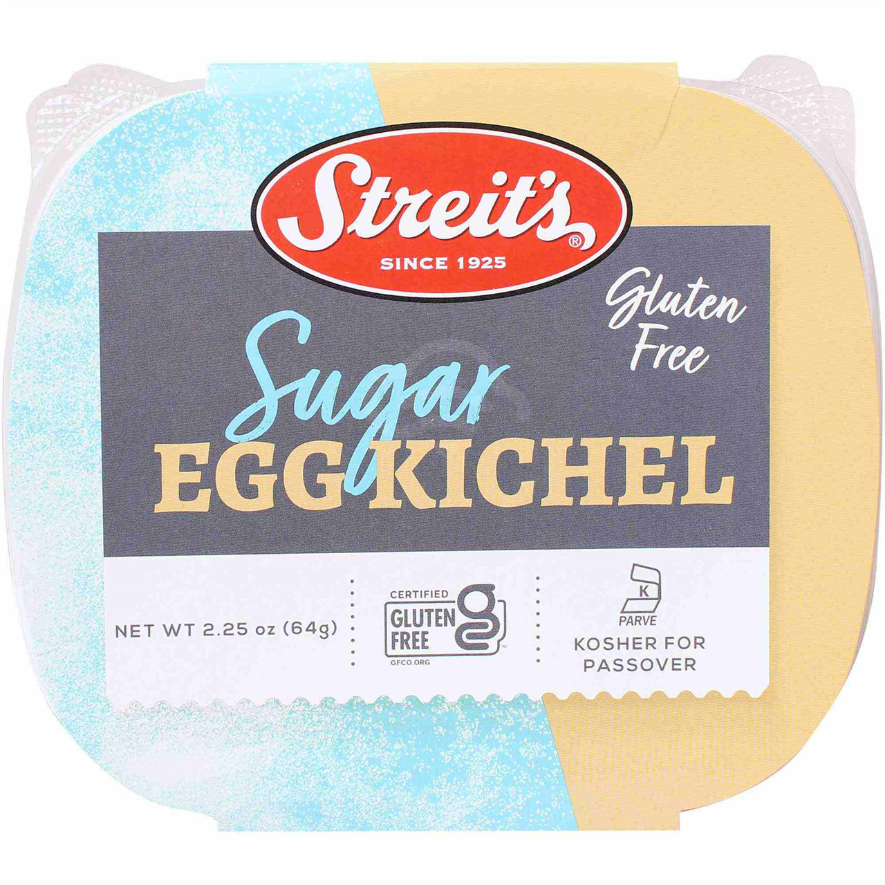Streit's Sugar Egg Kichel, 2.25 Oz