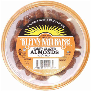 Klein's Naturals Almonds Honey Glazed, 10 Oz