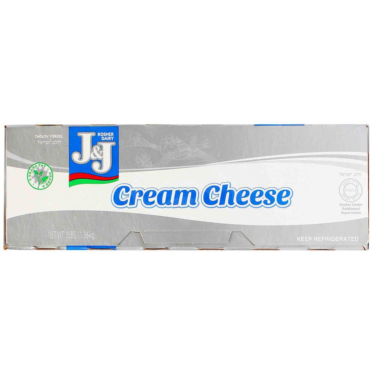 J&J Cream Cheese 3 Lb
