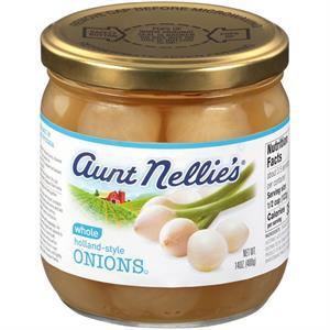 Aunt Nell Whole Onions, 14 Oz