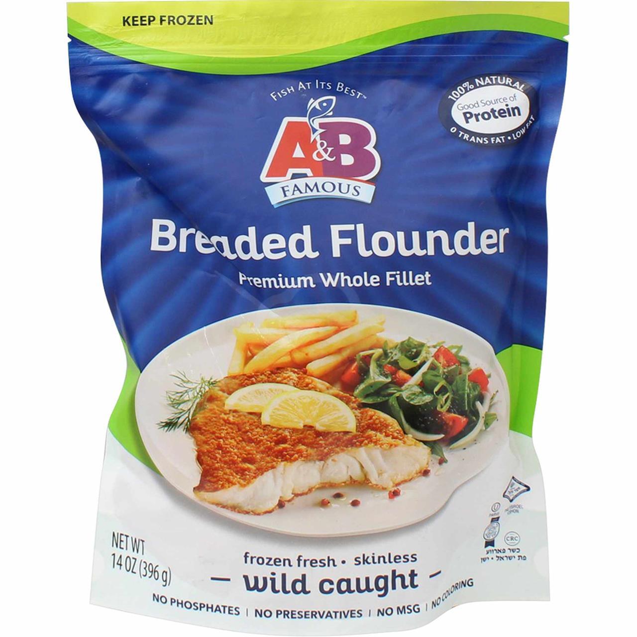 A&B Breaded Flounder