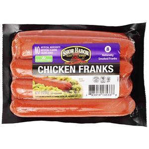 Shor Habor Chicken Franks, 12 Oz