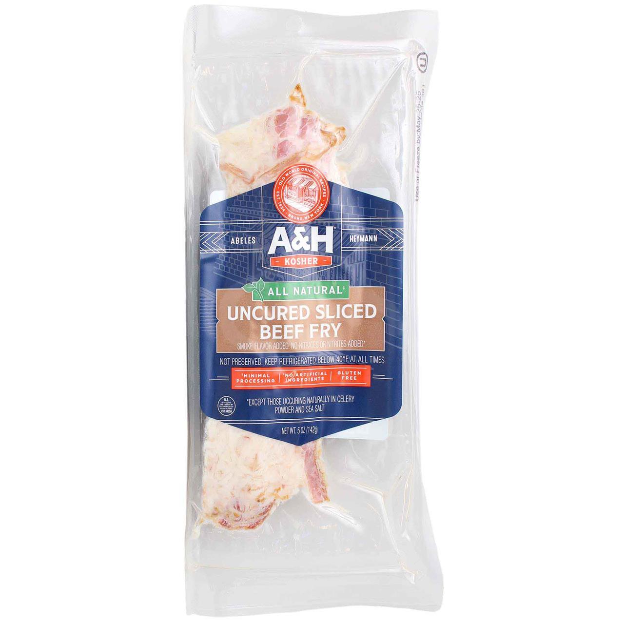 A&H Uncured Beef Fry Sliced