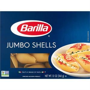 Barilla Jumbo Shells, 12 Oz