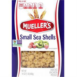 Muellers Small Sea Shells, 16 Oz