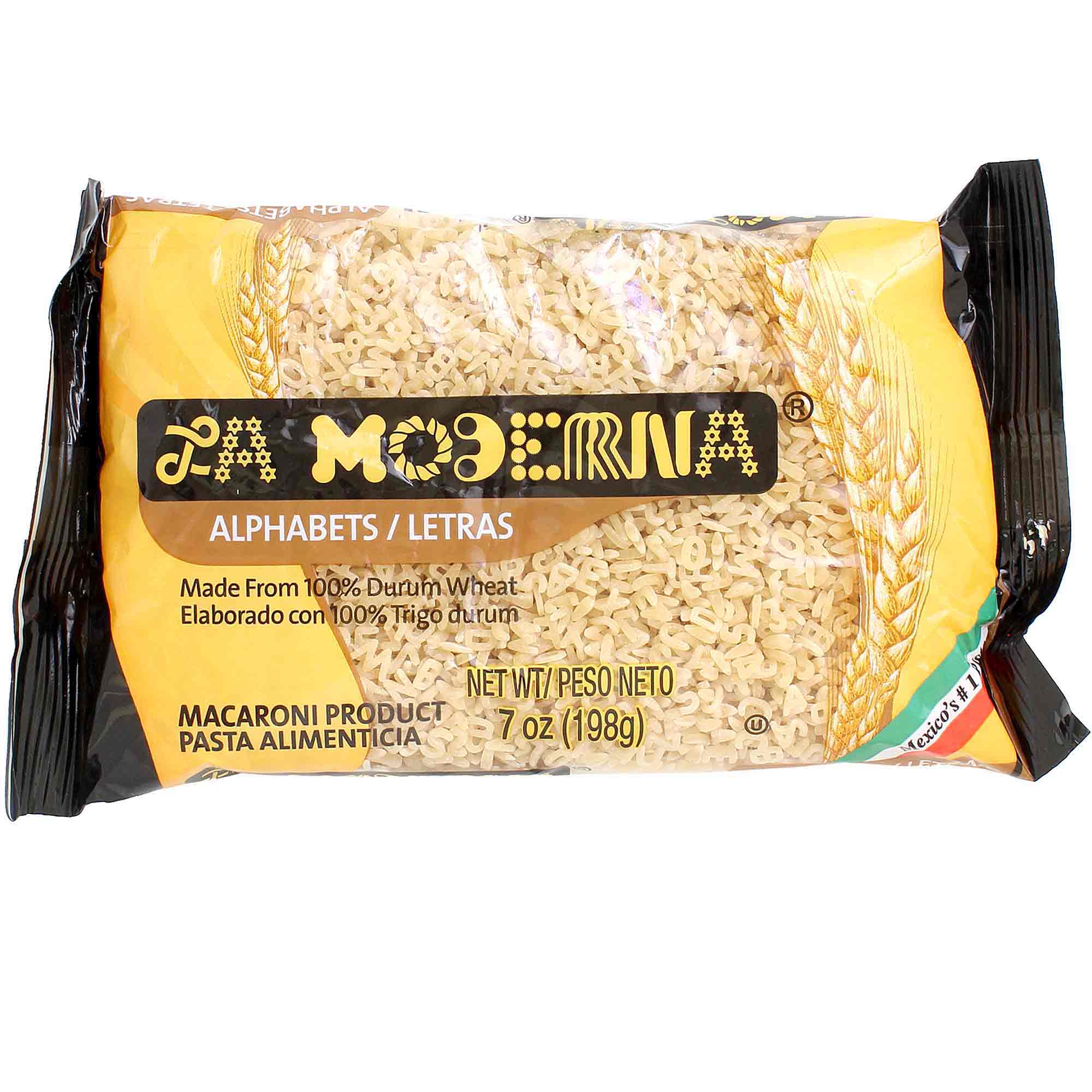 La Moderna Pasta Alphabets