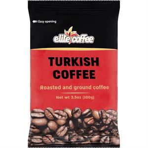 Elite Turkish Coffee Bag Red 100 G, 3.5 Oz