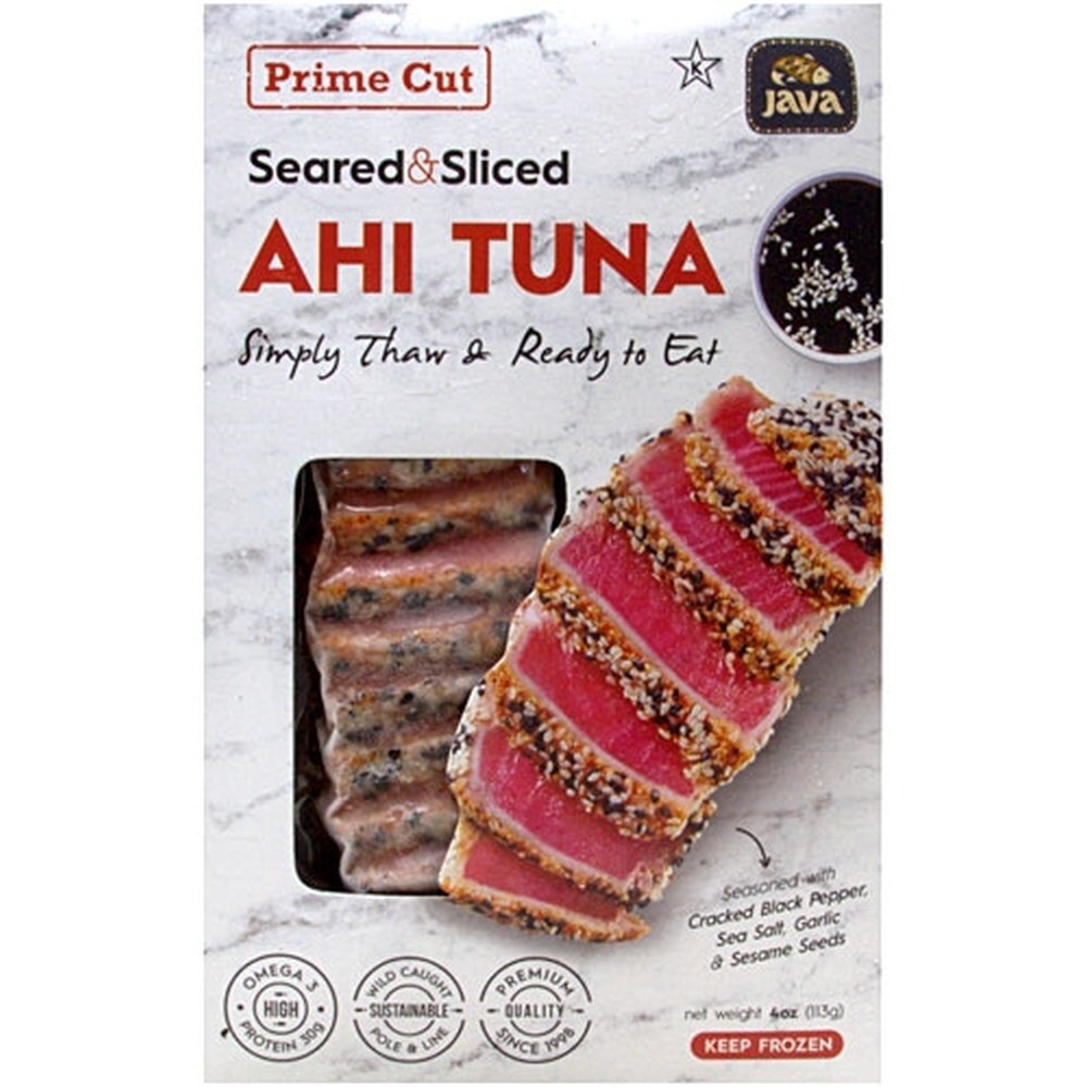 Frozen Seared & Sliced Ahi Tuna