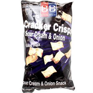 Bb Nishnosh Crackers Sour Cream & Onion, 10.5 Oz